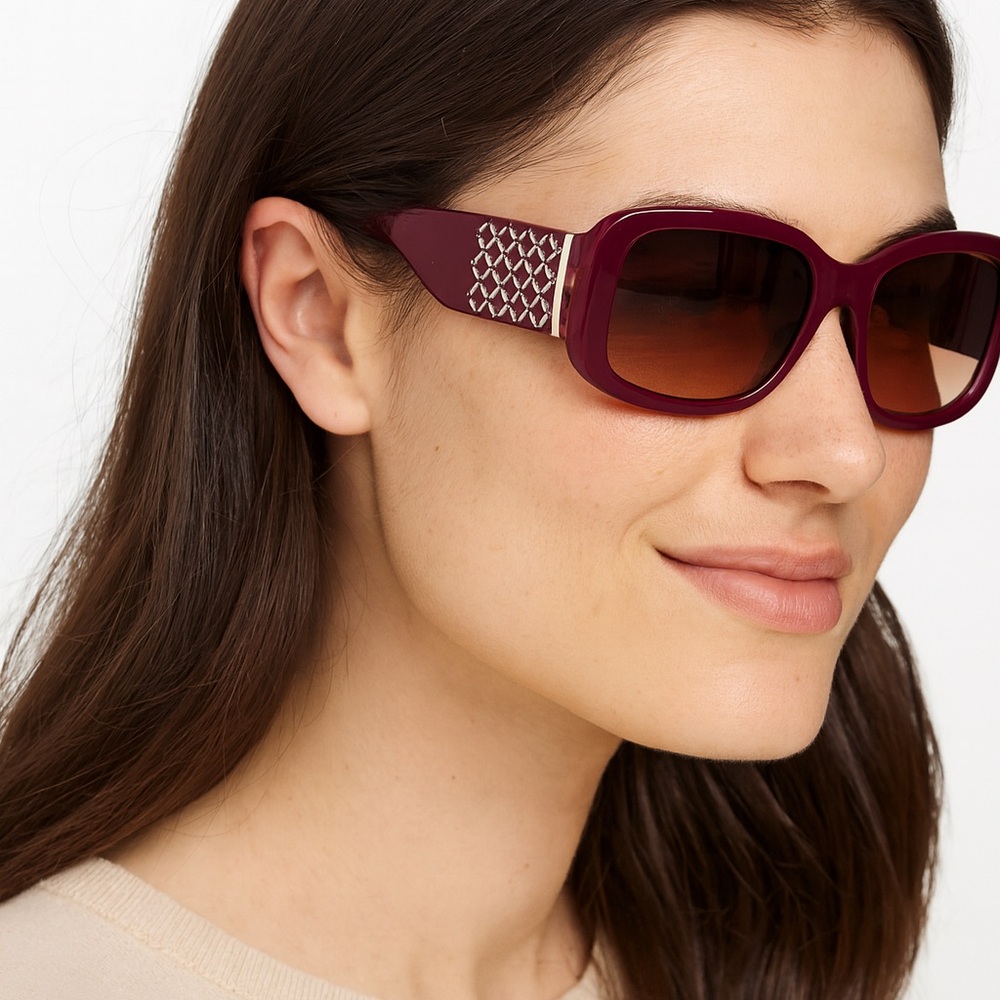 Versace Vintage Sunglasses Burgandy 4146B